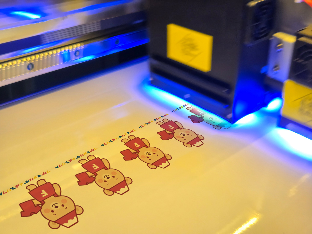 UVDTFステッカー製作