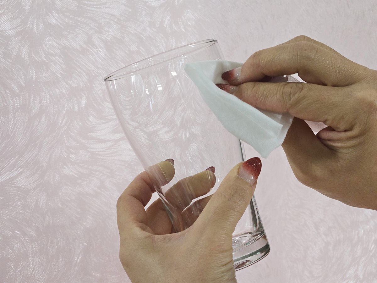 商品の油分等を除去